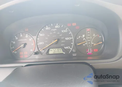 2001 Honda Odyssey Ex из США, поврежденный, VIN 2HKRL18661H593445